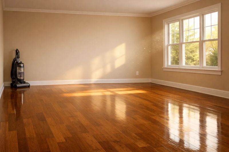 Professional cleaner caring for a kitchen in Mitchellville, Maryland